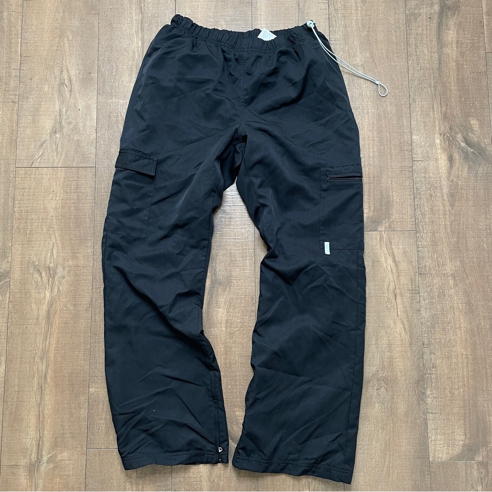 Nike Sweatpants Mens XL Therma Fit Joggers Fleece Black Pockets Gym Straight